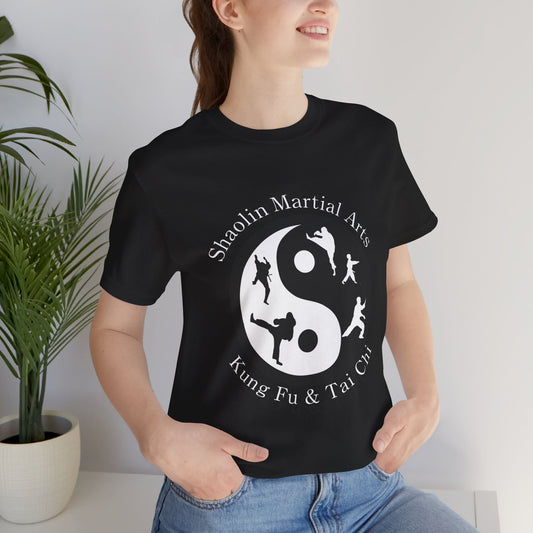 Shaolin Martial Arts Black Tee