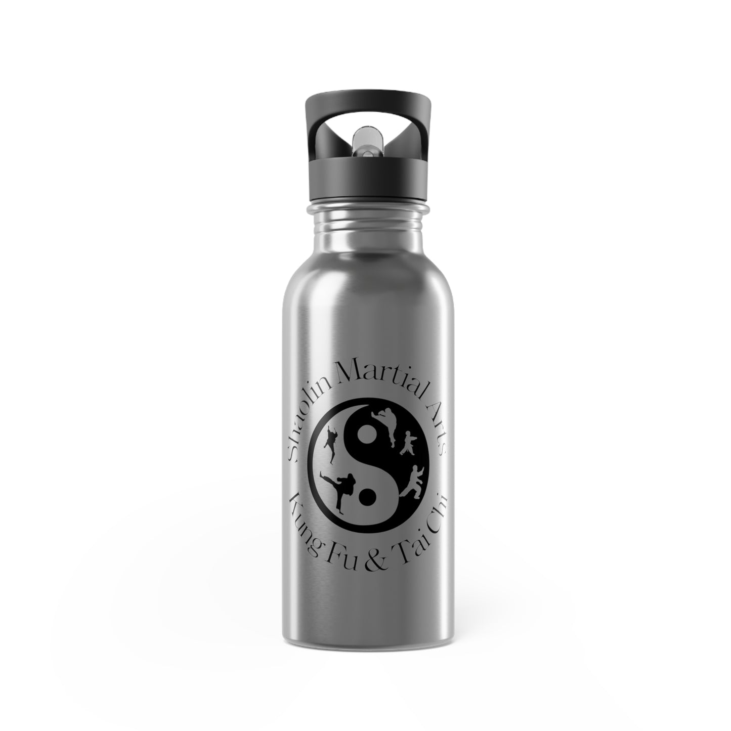 Shaolin Martial Arts Water Bottle With Straw