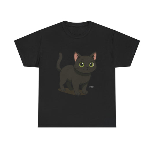 Customizable Colored Anime Style Pet Tee - Unisex Heavy Cotton Tee